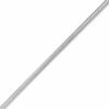 Sterling Silver 045 Gauge Round Snake Chain Anklet - 10"