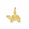 Turtle Charm in 10K Gold
