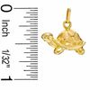 Turtle Charm in 10K Gold