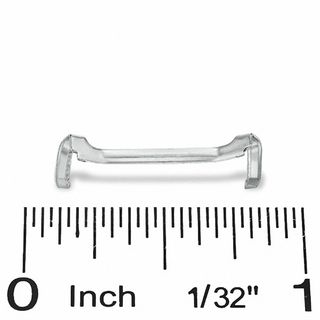 14K White Gold Ring Guard (1 piece)