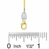 Thumbnail Image 2 of 050 Gauge Box Chain Necklace in 10K Gold Bonded Sterling Silver - 18"