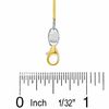 Thumbnail Image 2 of 050 Gauge Box Chain Necklace in 10K Gold Bonded Sterling Silver - 20"