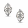 Thumbnail Image 0 of 1/7 CT. T.W. Diamond Marquise Shape Earrings in 10K Two-Tone Gold