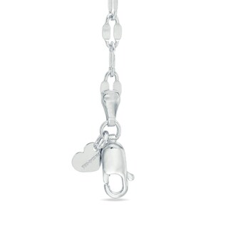 14K Gold over Sterling Silver 060 Gauge Brilliantina Chain Anklet