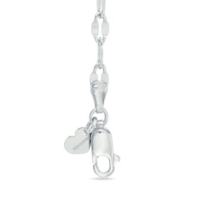 14K Gold over Sterling Silver 060 Gauge Brilliantina Chain Anklet