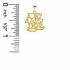 I Love My Wife Script Charm in 10K Gold
