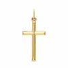 Thumbnail Image 1 of Polished Cross Charm in 14K Gold