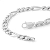 Thumbnail Image 1 of Made in Italy 150 Gauge Figaro Chain Bracelet in Sterling Silver - 8"