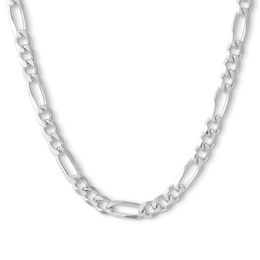 Made in Italy 150 Gauge Figaro Chain in Sterling Silver - 22&quot;