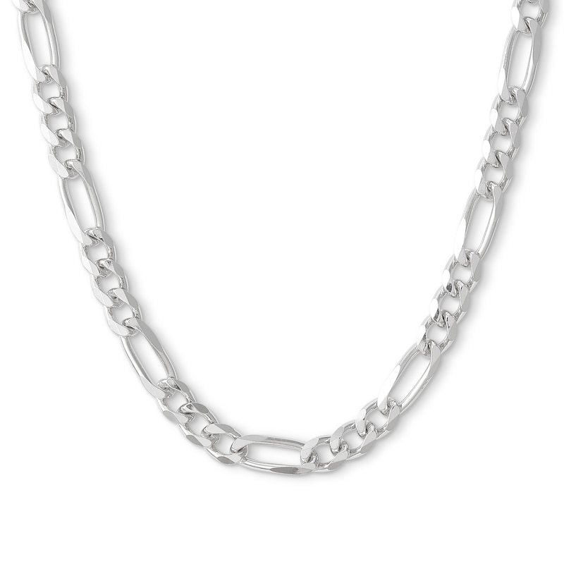Made in Italy 150 Gauge Figaro Chain in Sterling Silver - 22"