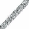 Thumbnail Image 1 of 1 CT. T.W. Diamond Fashion Bracelet in Sterling Silver - 7.5"