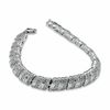 Thumbnail Image 2 of 1 CT. T.W. Diamond Fashion Bracelet in Sterling Silver - 7.5"
