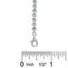 Thumbnail Image 3 of 1/5 CT. T.W. Diamond Tennis Bracelet in Sterling Silver