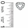 Thumbnail Image 3 of Cubic Zirconia Open Heart Pendant and Earrings Set in Sterling Silver