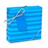 Thumbnail Image 1 of Blue Stripe Gift Wrap Instant Large Square Box