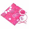 Pink Floral Gift Wrap Instant Large Square Box