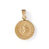 Thumbnail Image 1 of Small Round St. Christopher Medal in 10K Gold