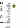 Thumbnail Image 3 of Heart-Shaped Simulated Peridot Pendant and Stud Earrings Set in Sterling Silver with CZ