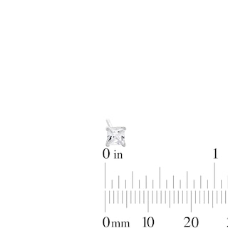 4mm Cubic Zirconia Stud Earring Set in Sterling Silver