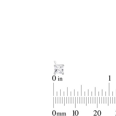 4mm Cubic Zirconia Stud Earring Set in Sterling Silver