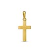 Polished Cross Charm in 10K Gold