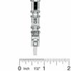 Diamond Accent Bracelet in Stainless Steel with Carbon Fiber Inlay - 8.5"