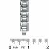Thumbnail Image 3 of Diamond Accent ID Bracelet in Stainless Steel - 8.5&quot;