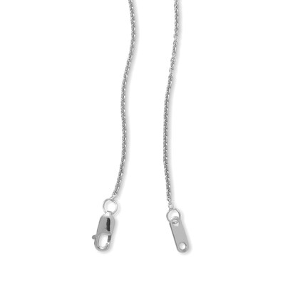 Diamond Accent Double Heart Pendant in Sterling Silver