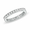 Child's Cubic Zirconia Eternity Band in Sterling Silver - Size 4