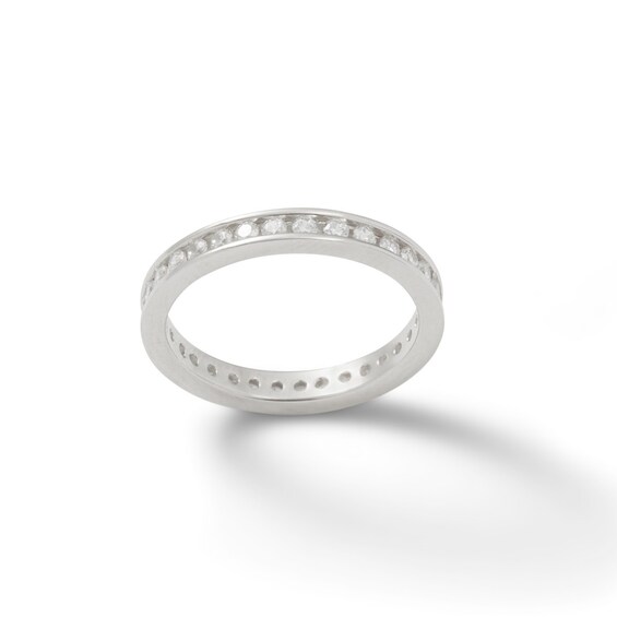 Child's Cubic Zirconia Eternity Band in Sterling Silver