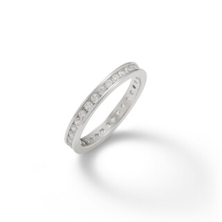 Child's Cubic Zirconia Eternity Band in Sterling Silver