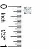 Thumbnail Image 3 of Cubic Zirconia Heart MOM Pendant with 5mm Stud Earrings Set in Sterling Silver