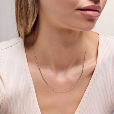 14K Gold Bonded Mariner Chain - 18"