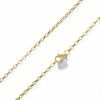 Thumbnail Image 1 of 050 Gauge Oval Rolo Chain Necklace in 14K Gold Bonded Sterling Silver - 18"