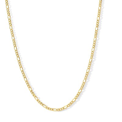 14K Gold Bonded Figaro Chain