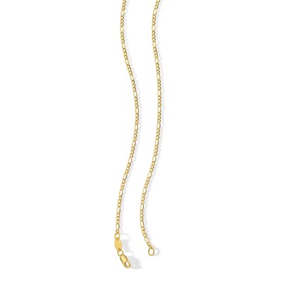 14K Gold Bonded Figaro Chain