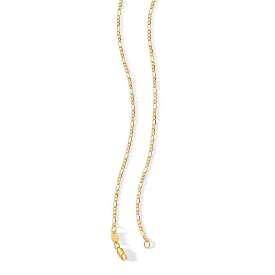 14K Gold Bonded Figaro Chain
