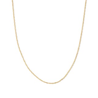 14K Gold Bonded Singapore Chain - 18"