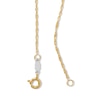 Thumbnail Image 1 of 020 Gauge Singapore Chain Necklace in 14K Solid Gold Bonded Sterling Silver - 20"