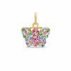 Thumbnail Image 1 of Multi-Color Crystal Butterfly Charm in 10K Gold