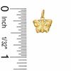 Thumbnail Image 2 of Multi-Color Crystal Butterfly Charm in 10K Gold
