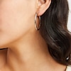 Thumbnail Image 1 of 40mm Polished Hoop Earrings in Sterling Silver