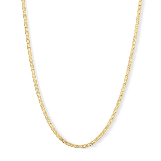 14K Gold Bonded Mariner Chain