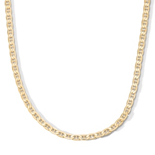 14K Gold Bonded Mariner Chain - 20"