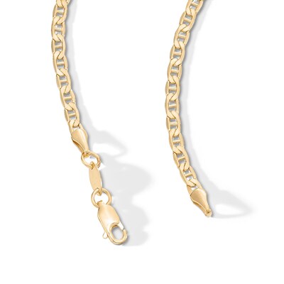 14K Gold Bonded Mariner Chain - 20"