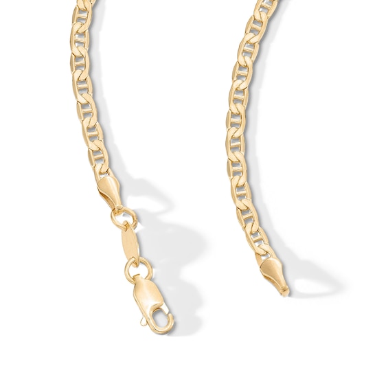 14K Gold Bonded Mariner Chain - 20"