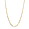 5.3mm Mariner Chain Necklace in 14K Gold Bonded Semi-Solid Sterling Silver - 22"