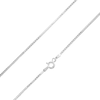 Thumbnail Image 1 of Made in Italy 125 Gauge Box Chain Necklace in Sterling Silver - 30"