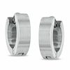 Thumbnail Image 1 of Huggie Hoop Earrings in Stainless Steel