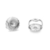 Thumbnail Image 0 of 10K White Gold Threaded Screwback Earring Backs (2 pieces)